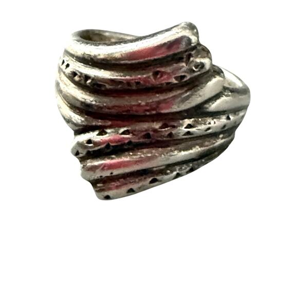 925 Sterling Silver Ring Size 4.75 - Picture 1 of 8